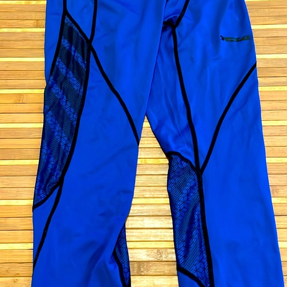 TSLA Compression Pants - Sz xS - Blue - Picture 3 of 5